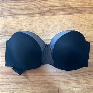 Victoria’s Secret push-up strapless bra size 34B